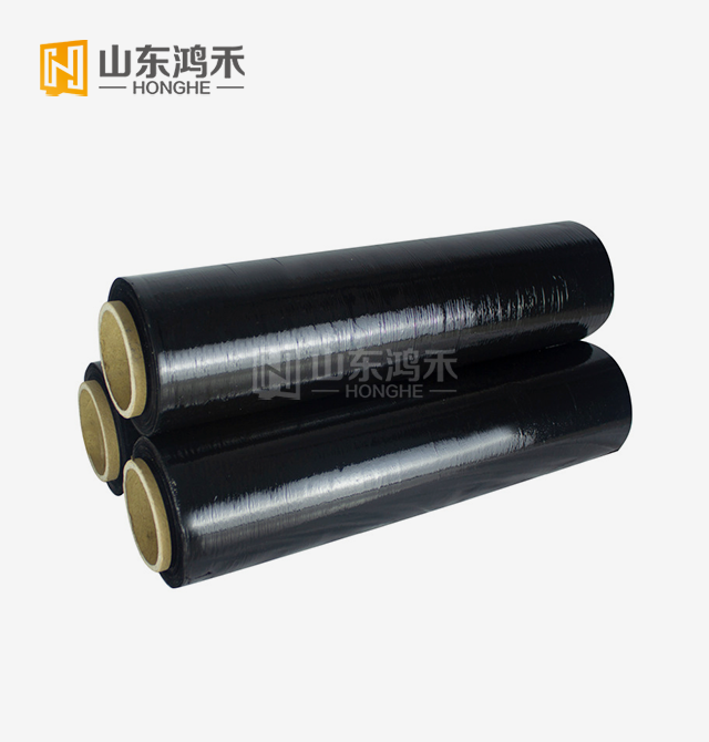 Black Machine Stretch Wrap Film